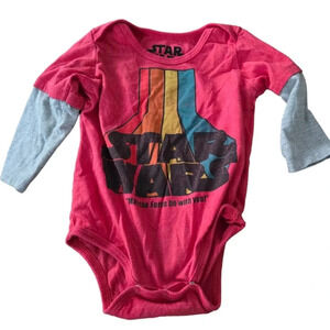 Star Wars Long Sleeve Onesie